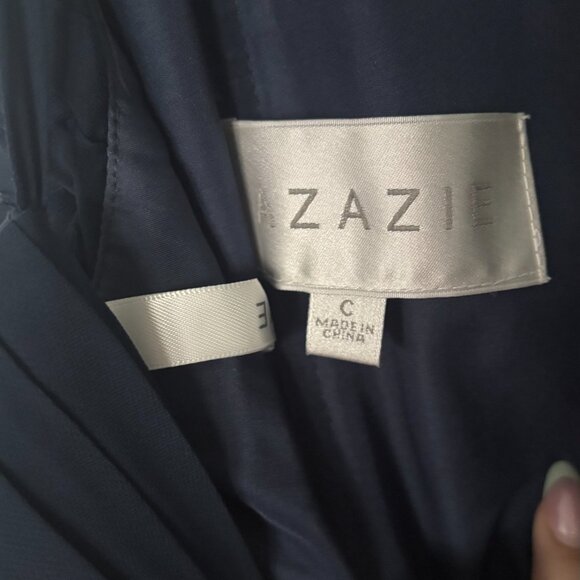 Navy Blue Bridesmaid Dress - originally 100.00 AT LOWEST SUGGESTED LISTING - Picture 3 of 4